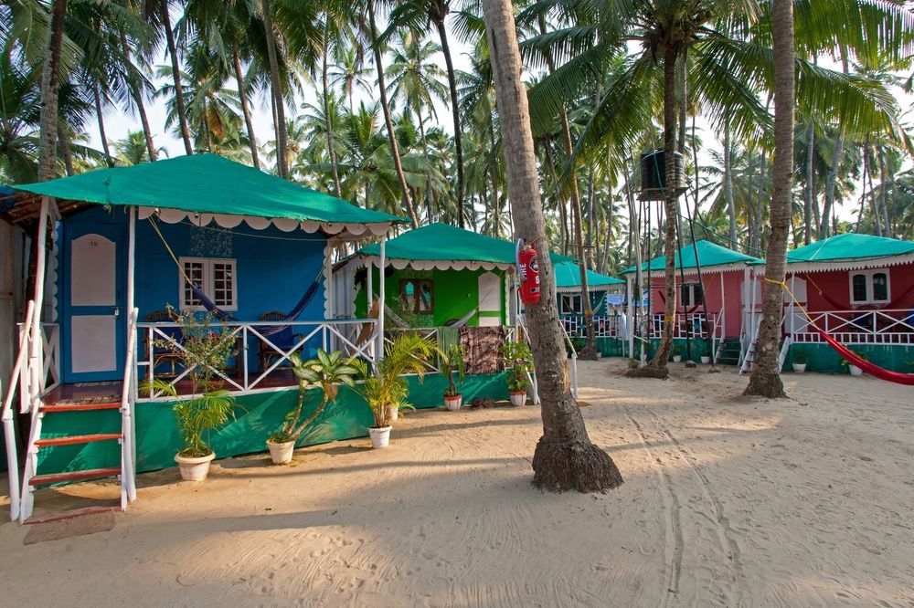 Cuba Beach Bungalow Palolem Exteriör bild